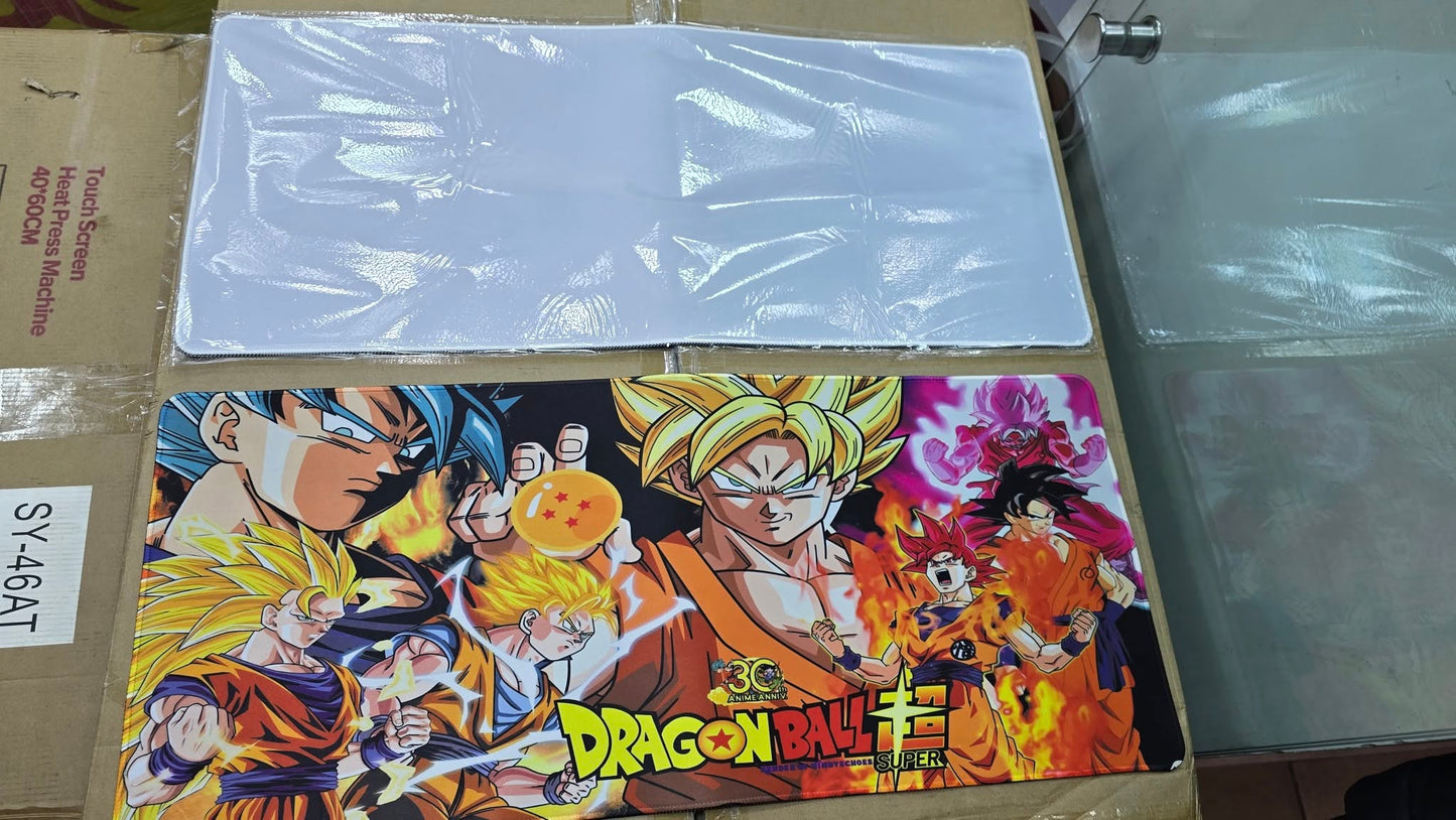Mousepad gamer para sublimar 70x30 con bordes cosidos