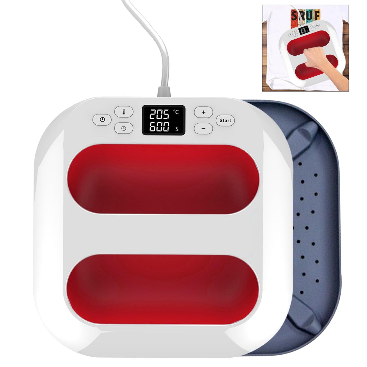 Estampadora facil uso medida 23x23cm PREVENTA