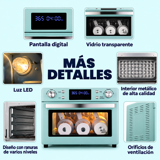 Horno de sublimación capacidad 30lts