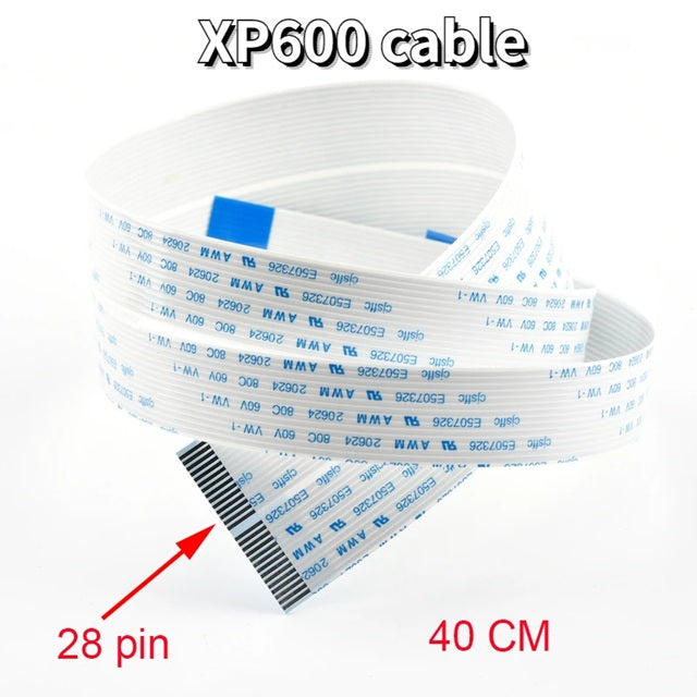 Cable flex de 29 pines medida 40cm para Cabezal XP600 y TX800 (Para Sanyang)