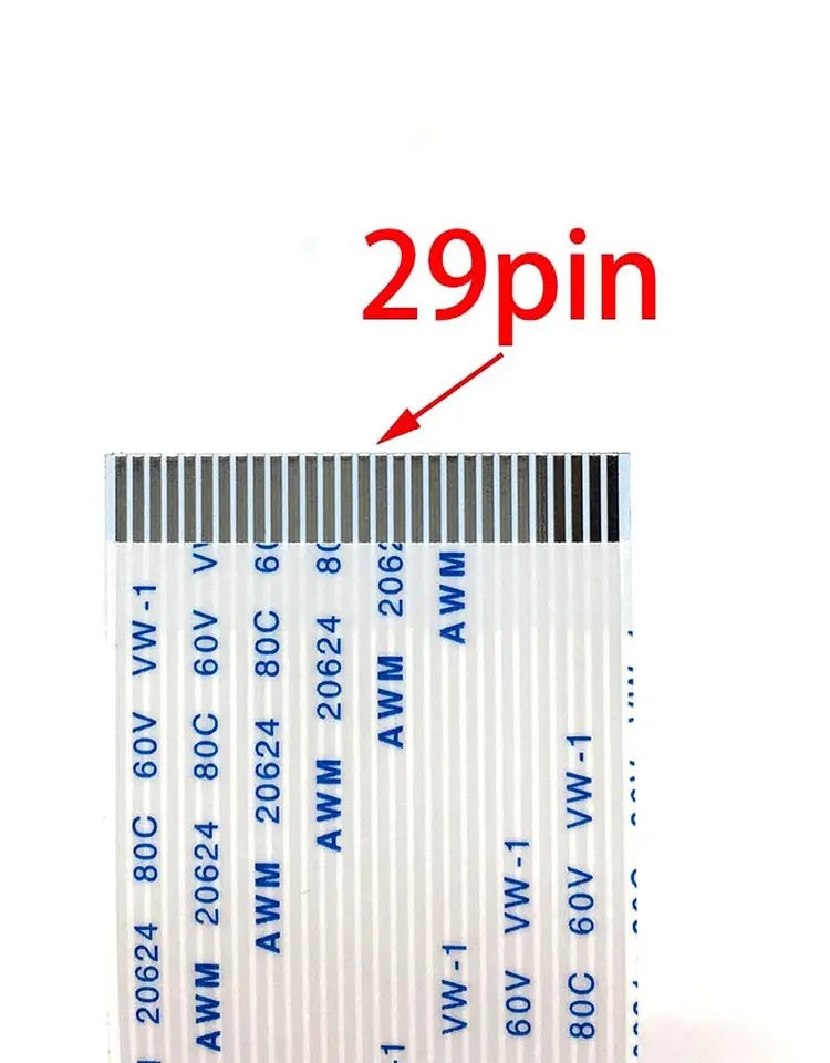 Cable flex de 29 pines medida 40cm para Cabezal XP600 y TX800