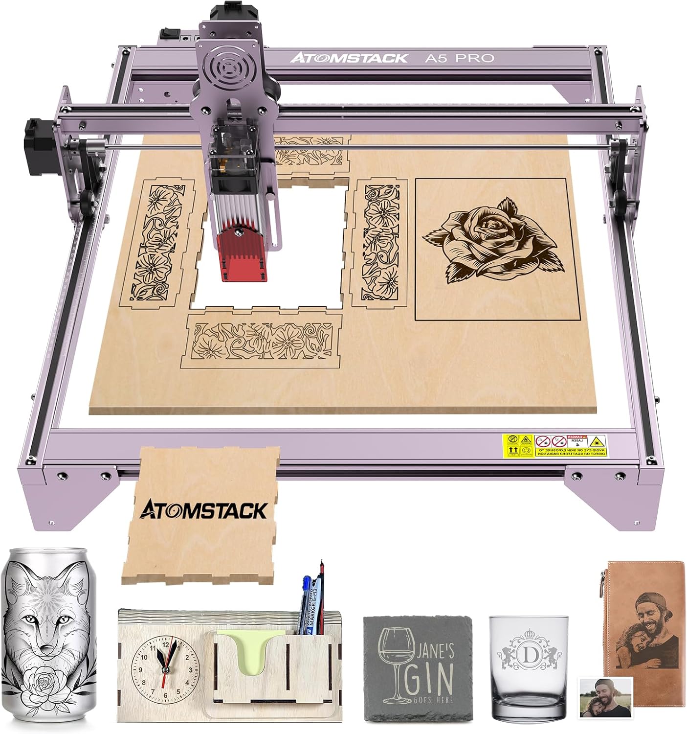 CNC laser ATOMSTACK A5 Pro, 40W A5pro