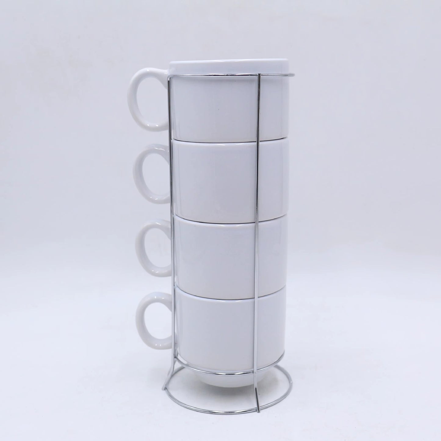Taza de Café Apilable x4 con Caja (PREVENTA)