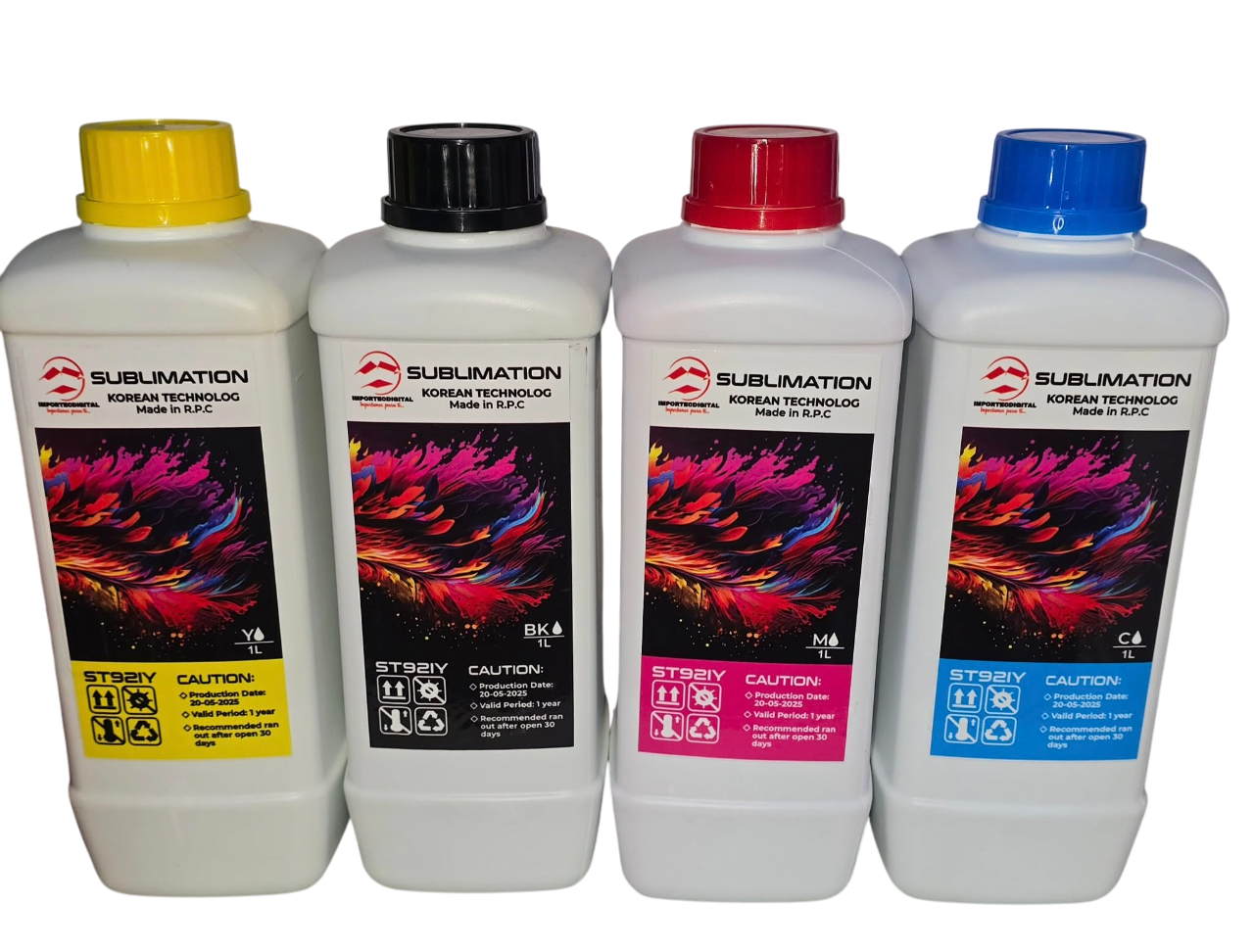 Tinta de sublimación de 1 litro Calidad Coreana