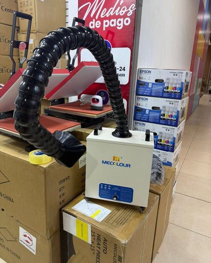 Extractor de humo y polvo