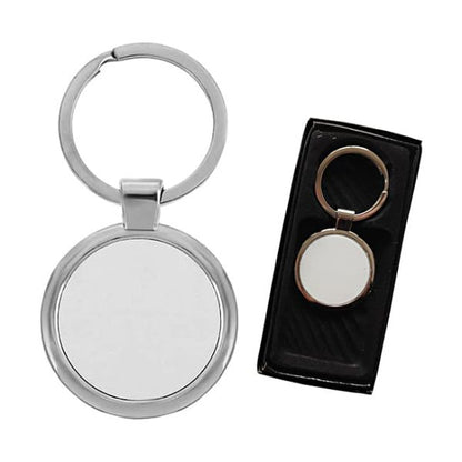 Llavero Metálico Sublimable Forma Circular