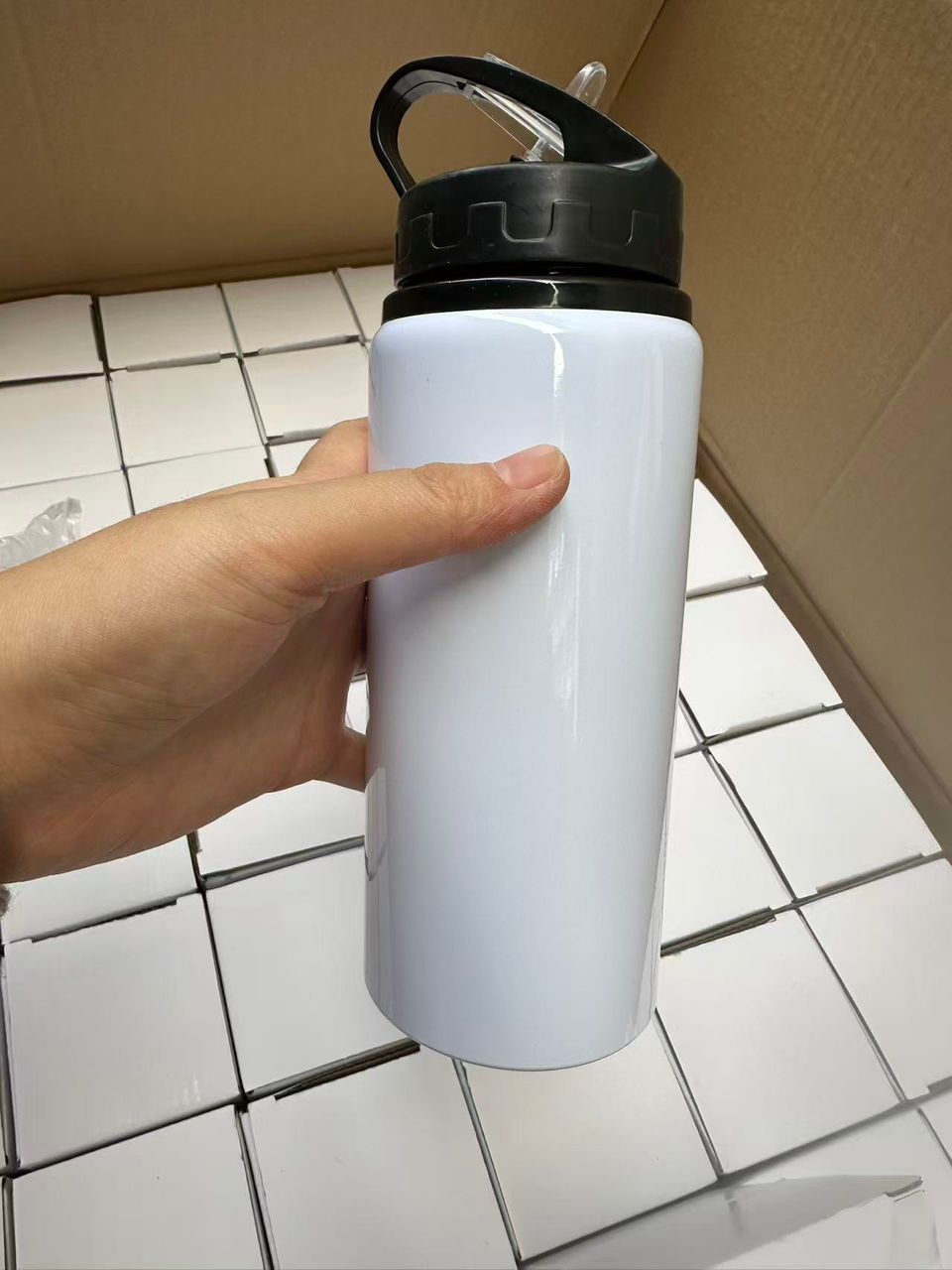 Tomatodo sublimable de 600ml con cañita