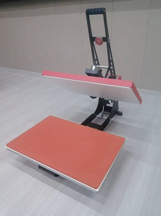 Plancha Plana con apertura Automatica medida 40x60cm con panel tactil y bandeja deslizable
