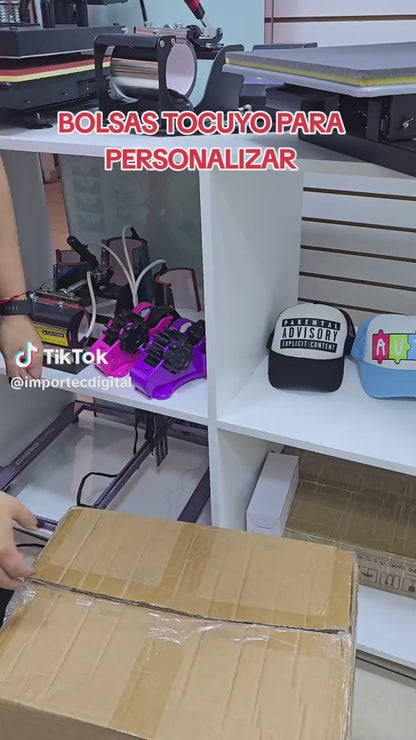 Bolsa tocuyo para personalizar medida 40x30cm