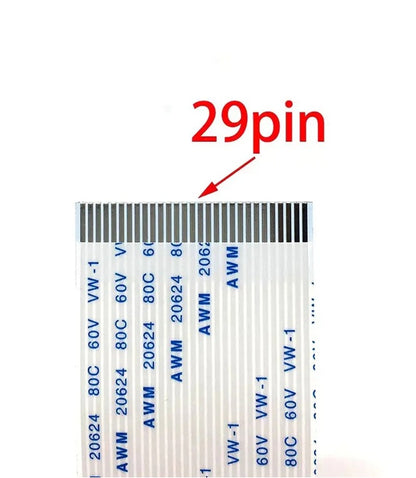 Cable flex de 29 pines medida 60cm para Cabezal XP600 y TX800