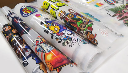 Servició de impresión DTF en tamaño de 60cm x 100cm con Cabezal i3200