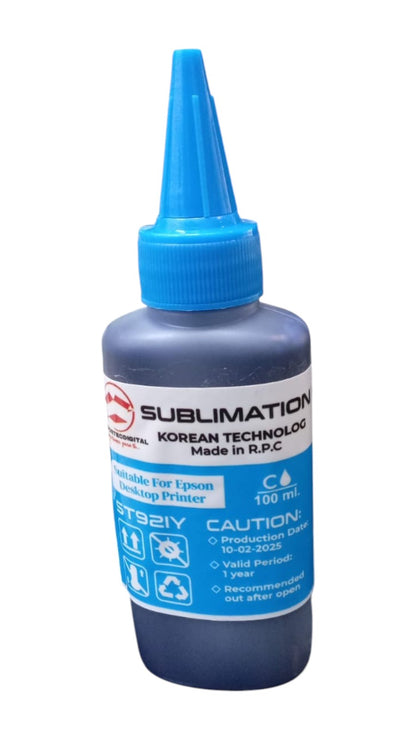 Tinta de sublimación de 100ml Calidad Coreana